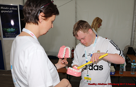 Gesunde Zähne für ganz besondere Sportler