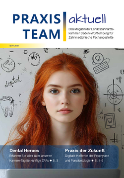 Magazin Praxisteam aktuell Ausgabe April 2025