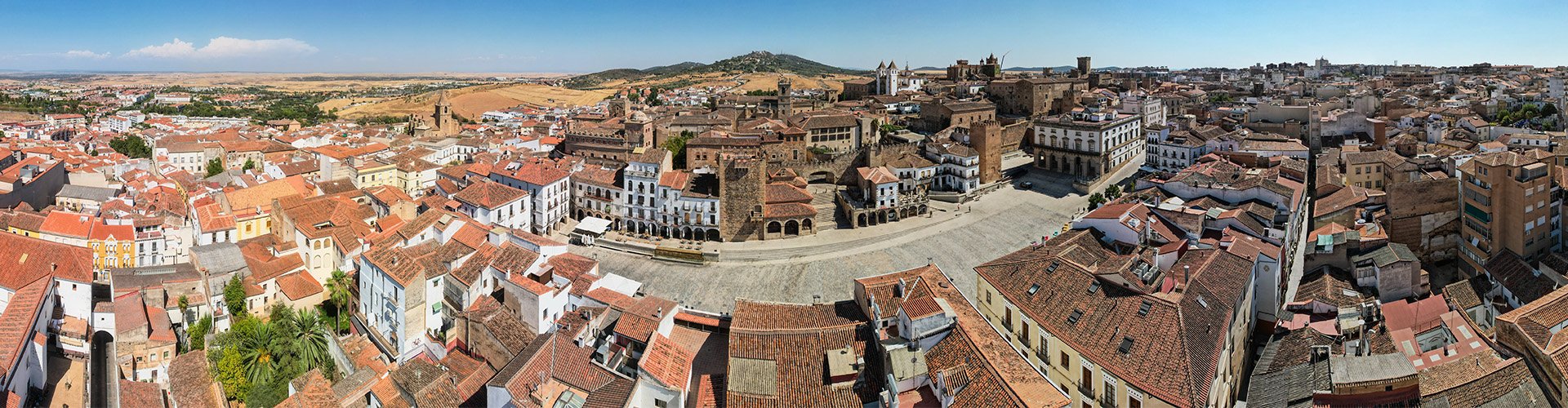 Altstadt von Cáceres in der Extremadura in Spanien