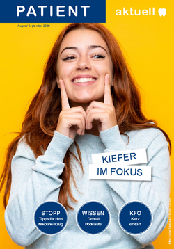 Magazin für Patientinnen und Patienten Patient aktuell Ausgabe 8-9/2026
